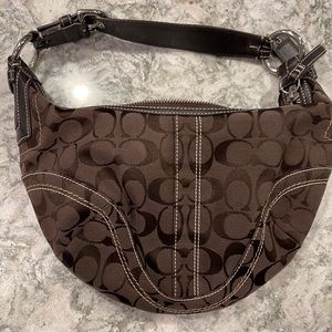 Coach signature 10073 Handbag Brown